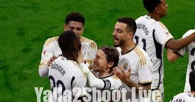 فوز ريال مدريد علي جيرونا في الدوري الاسباني  يلاشوت